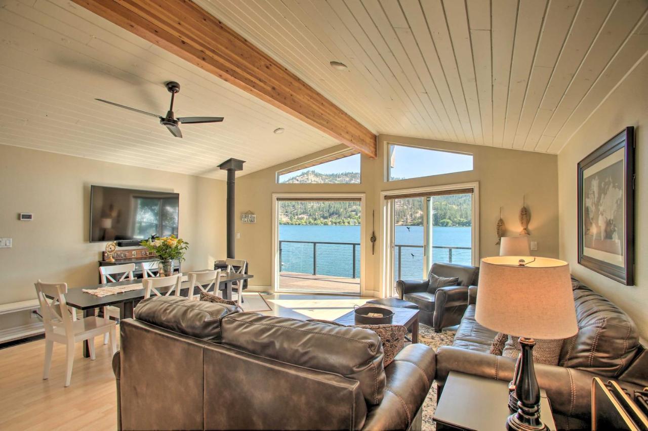 Lakefront Retreat With Kayaks, Paddle Boards And Deck! Villa Nine Mile Falls Exterior photo