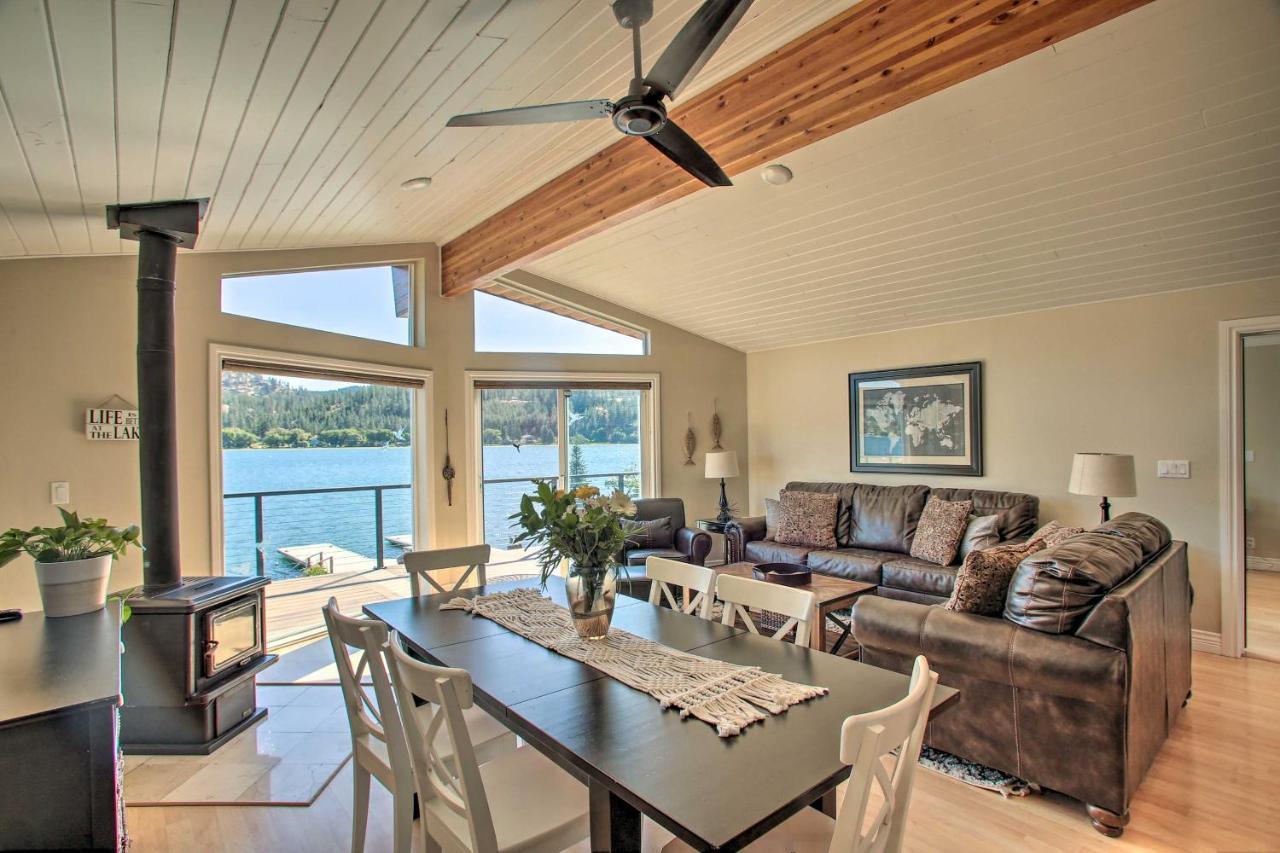 Lakefront Retreat With Kayaks, Paddle Boards And Deck! Villa Nine Mile Falls Exterior photo